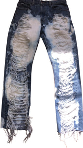 Risky shredded statement Jeans